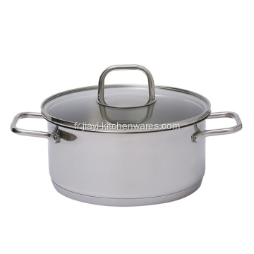 Casserole à induction personnalisable de haute qualité